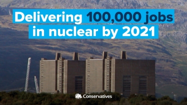 100,000 more jobs in Nuclear, by 2021