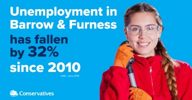 Record levels of employment in Barrow and Furness